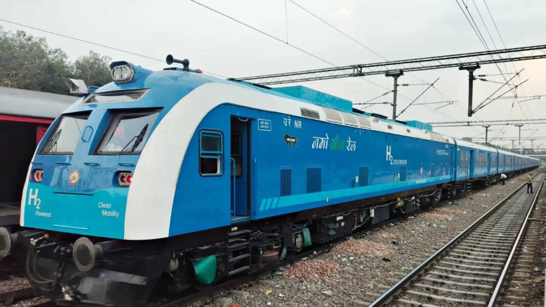 India’s First Hydrogen-Powered Train To Be Flagged Off On July 17: 10 Facts & Photos You Shouldn’t Miss India’s First Hydrogen-Powered Train To Be Flagged Off On July 17: 10 Facts & Photos You Shouldn’t Miss