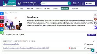 NICL Assistant Recruitment 2026: Apply for 500 posts, check eligibility, dates, salary details and direct link here NICL Assistant Recruitment 2026: Apply for 500 posts, check eligibility, dates, salary details and direct link here