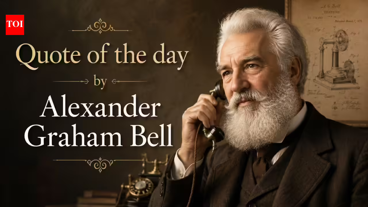 Quote of the day by Alexander Graham Bell: “The only difference between success and failure is the ability to take action” – lessons on beating procrastination, why ideas count for nothing without movement, from the inventor who gave the world the telephone | Quote of the day by Alexander Graham Bell: “The only difference between success and failure is the ability to take action” – lessons on beating procrastination, why ideas count for nothing without movement, from the inventor who gave the world the telephone |