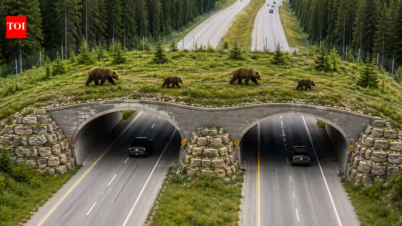 People laughed when Canada built bridges for wildlife, then 250,000 animals used them and road deaths dropped by over 80% | People laughed when Canada built bridges for wildlife, then 250,000 animals used them and road deaths dropped by over 80% |