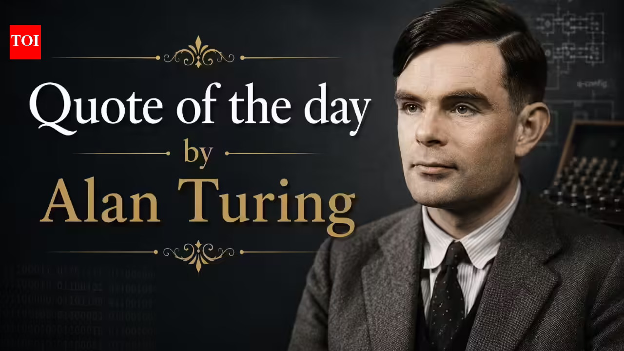 Quote of the day by Alan Turing: “If a machine can think, it might think more intelligently than we do, and then where should we be?” | Quote of the day by Alan Turing: “If a machine can think, it might think more intelligently than we do, and then where should we be?” |
