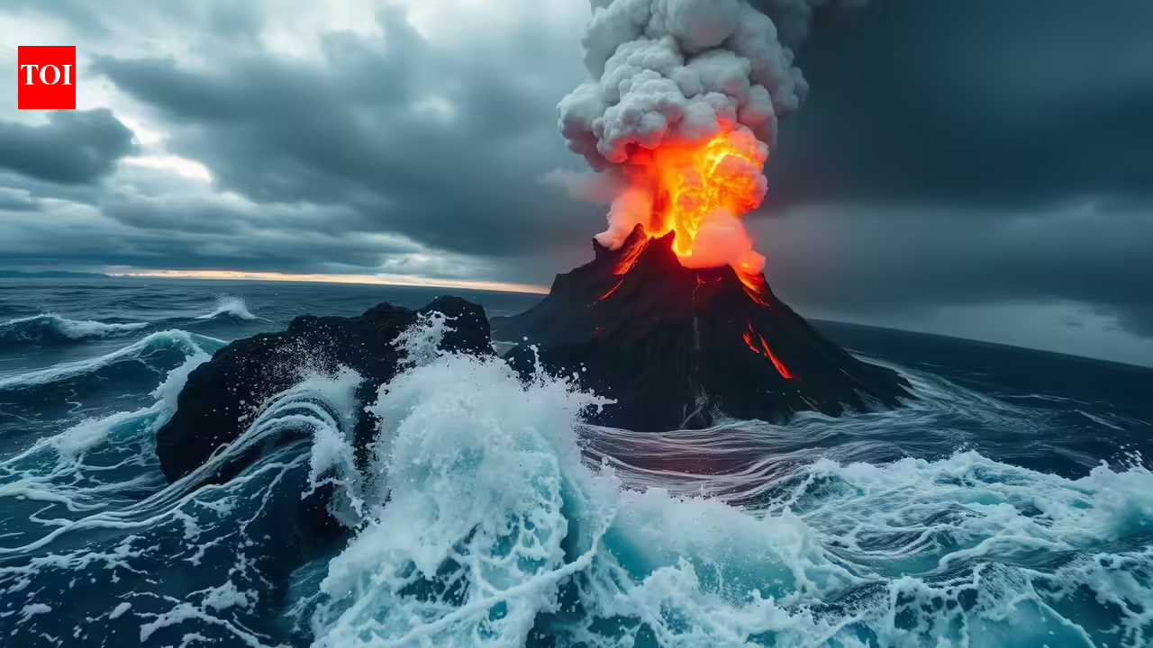 Satellites spot an underwater volcano that could create Earth’s newest island | Satellites spot an underwater volcano that could create Earth’s newest island |