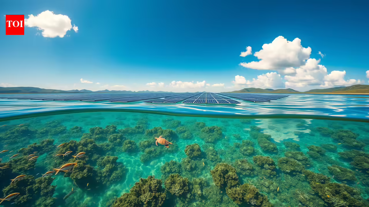 Netherlands has a floating solar farm where scientists found hundreds of fish and thousands of aquatic creatures living beneath the panels | Netherlands has a floating solar farm where scientists found hundreds of fish and thousands of aquatic creatures living beneath the panels |