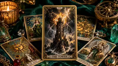 The Tower Tarot Card: Why Your Plans Face Sudden Delays Today The Tower Tarot Card: Why Your Plans Face Sudden Delays Today