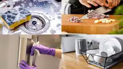 Kitchen Cleaning Tips: Think your kitchen is clean? These 7 everyday items probably need more frequent cleaning Kitchen Cleaning Tips: Think your kitchen is clean? These 7 everyday items probably need more frequent cleaning