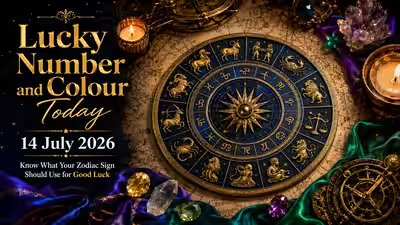 Lucky Number and Colour Today, 14 July 2026: Know What Your Zodiac Sign Should Use for Good Luck Lucky Number and Colour Today, 14 July 2026: Know What Your Zodiac Sign Should Use for Good Luck