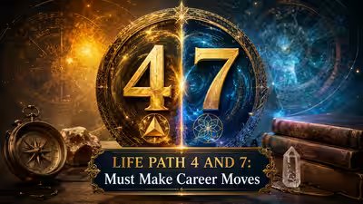 Life Path 4 and 7: Why the Universe Is Demanding You Make a Major Career Move Today Life Path 4 and 7: Why the Universe Is Demanding You Make a Major Career Move Today