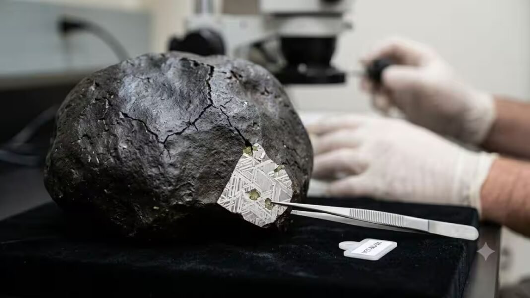 A 4.5-billion-year-old meteorite crashed into a New Jersey home, and scientists found clues about the origins of life | A 4.5-billion-year-old meteorite crashed into a New Jersey home, and scientists found clues about the origins of life |