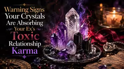 5 Warning Signs Your Crystals Are Absorbing Your Ex’s Toxic Relationship Karma 5 Warning Signs Your Crystals Are Absorbing Your Ex’s Toxic Relationship Karma