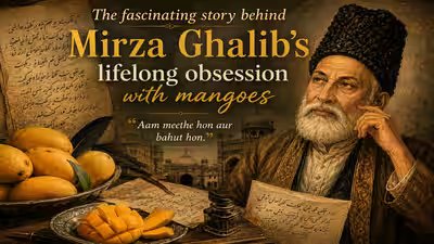 The fascinating story behind Mirza Ghalib’s lifelong obsession with mangoes The fascinating story behind Mirza Ghalib’s lifelong obsession with mangoes