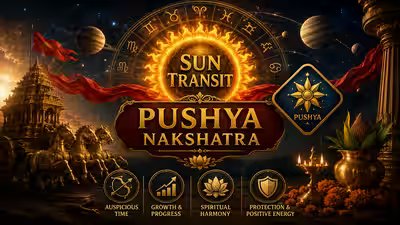 Sun Transit Pushya Nakshatra: 3 Zodiac Signs Entering a Huge Healing Cycle Sun Transit Pushya Nakshatra: 3 Zodiac Signs Entering a Huge Healing Cycle