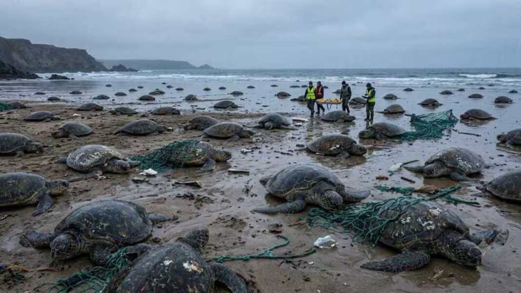 Nearly 150 turtles washed ashore on a Canadian lake, but scientists found the real killer hiding in a brutal winter | Nearly 150 turtles washed ashore on a Canadian lake, but scientists found the real killer hiding in a brutal winter |