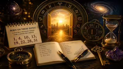 Born on These Dates? A Golden Window Today For Career Decisions Born on These Dates? A Golden Window Today For Career Decisions