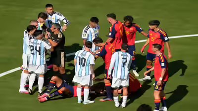 ‘Total disgrace’: Argentina branded ‘classless’ as post-final conduct sparks outrage | Football News ‘Total disgrace’: Argentina branded ‘classless’ as post-final conduct sparks outrage | Football News