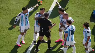 ‘It’s embarrassing’: Argentina’s World Cup final conduct under fresh scrutiny after viral clip emerges | Football News ‘It’s embarrassing’: Argentina’s World Cup final conduct under fresh scrutiny after viral clip emerges | Football News