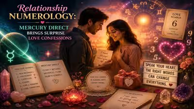 Relationship Numerology: Mercury Direct Brings Surprise Love Confessions for These Birth Dates | Relationship Numerology: Mercury Direct Brings Surprise Love Confessions for These Birth Dates |