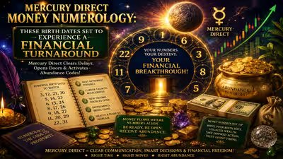 Mercury Direct Money Numerology: These Birth Dates Set to Experience a Financial Turnaround Mercury Direct Money Numerology: These Birth Dates Set to Experience a Financial Turnaround