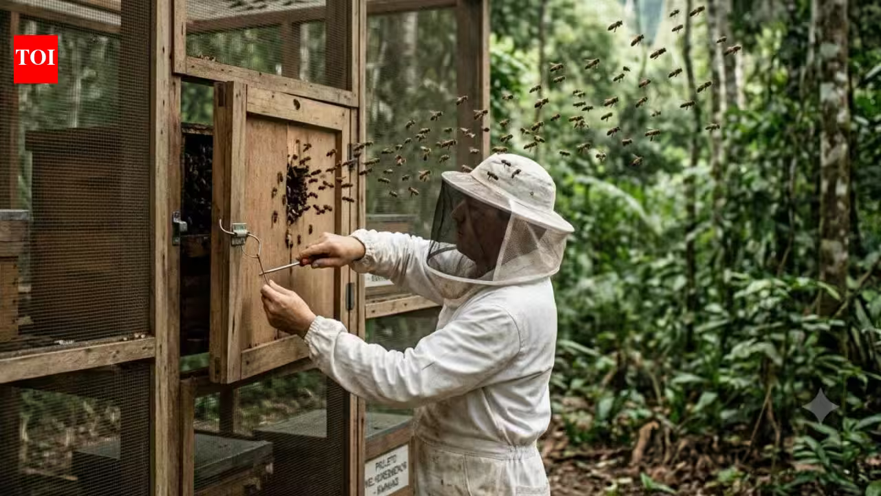 In 1957, 26 queen bees escaped a Brazilian breeding experiment and accidentally unleashed the infamous “killer bees” | In 1957, 26 queen bees escaped a Brazilian breeding experiment and accidentally unleashed the infamous “killer bees” |