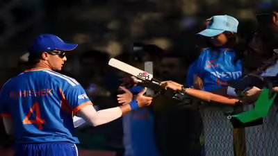 Abhishek Sharma scripts history, enters Indian cricket’s record books | Cricket News Abhishek Sharma scripts history, enters Indian cricket’s record books | Cricket News