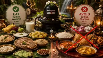 Sawan Somwar 2026: Essential Food Rules on What to Eat and What to Avoid Sawan Somwar 2026: Essential Food Rules on What to Eat and What to Avoid