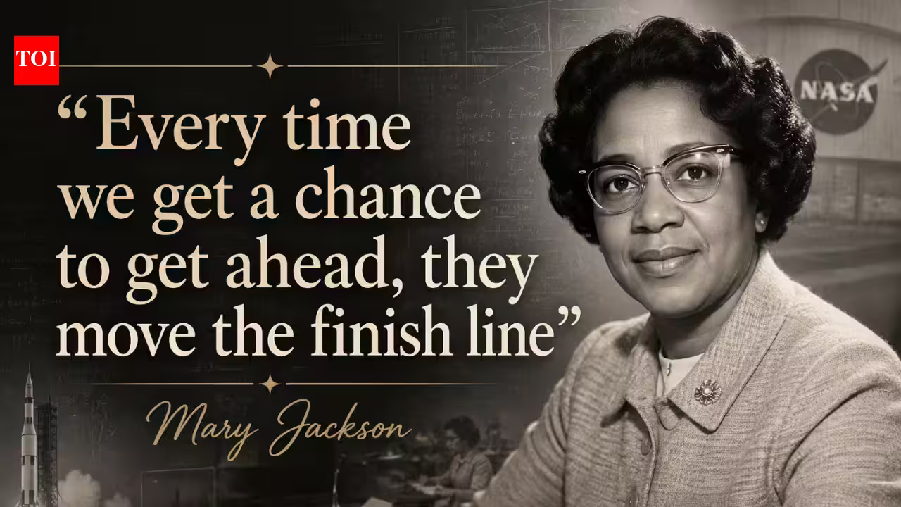 Quote of the day by Mary Jackson: “Every time we get a chance to get ahead, they move…” – a timeless reminder about resilience, fairness and hope | Quote of the day by Mary Jackson: “Every time we get a chance to get ahead, they move…” – a timeless reminder about resilience, fairness and hope |