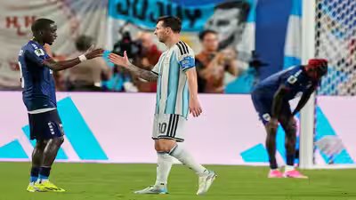 ‘I Was Surprised’: Messi’s rare English words to Cape Verde defender before Argentina clash revealed | Football News ‘I Was Surprised’: Messi’s rare English words to Cape Verde defender before Argentina clash revealed | Football News
