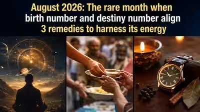 August 2026: The rare month when birth number and destiny number align – 3 remedies to harness its energy | August 2026: The rare month when birth number and destiny number align – 3 remedies to harness its energy |