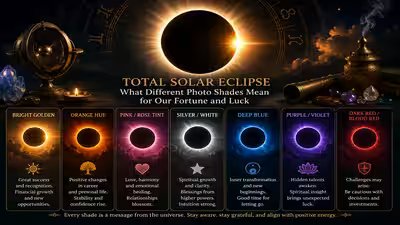 2026 Total Solar Eclipse: What Different Photo Shades Mean for Our Fortune and Luck 2026 Total Solar Eclipse: What Different Photo Shades Mean for Our Fortune and Luck