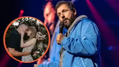 Adam Sandler Officiates Taylor Swift and Travis Kelce’s Wedding After Shooting Hoops in NYC Heat | Adam Sandler Officiates Taylor Swift and Travis Kelce’s Wedding After Shooting Hoops in NYC Heat |