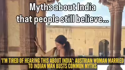 ‘India is not just heat and chaos’: Austrian woman challenges myths about India she is ‘tired of hearing’ ‘India is not just heat and chaos’: Austrian woman challenges myths about India she is ‘tired of hearing’
