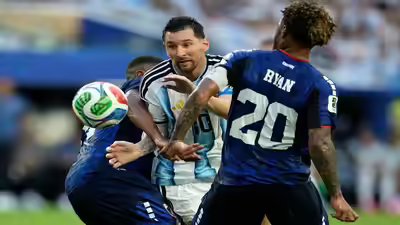 ‘They asked for my jersey but kicked the crap out of me on field’: Lionel Messi after Argentina’s win over Cape Verde | Football News ‘They asked for my jersey but kicked the crap out of me on field’: Lionel Messi after Argentina’s win over Cape Verde | Football News
