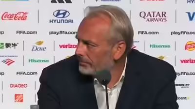 FIFA World Cup: Congo DR coach Sébastien Desabre stunned after learning of father’s death during press conference | Watch | Football News FIFA World Cup: Congo DR coach Sébastien Desabre stunned after learning of father’s death during press conference | Watch | Football News