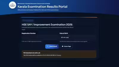 Kerala Plus Two SAY Result 2026 declared at results.hse.kerala.gov.in, scorecards available here Kerala Plus Two SAY Result 2026 declared at results.hse.kerala.gov.in, scorecards available here