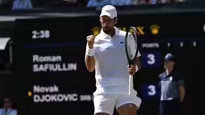 History! Novak Djokovic breaks Roger Federer’s all-time Wimbledon record | Tennis News History! Novak Djokovic breaks Roger Federer’s all-time Wimbledon record | Tennis News