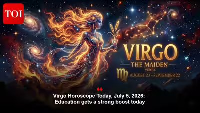 Virgo Horoscope Today, July 5, 2026: Education gets a strong boost today Virgo Horoscope Today, July 5, 2026: Education gets a strong boost today