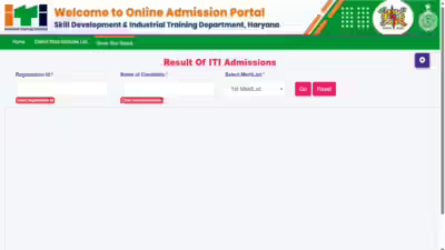 Haryana ITI admission result 2026 out at admissions.itiharyana.gov.in: Direct link to download first merit list here Haryana ITI admission result 2026 out at admissions.itiharyana.gov.in: Direct link to download first merit list here
