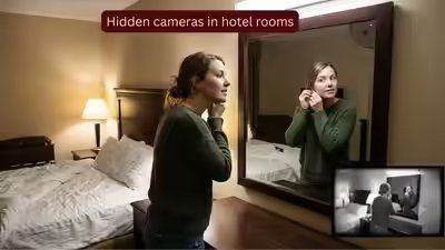 Hidden cameras in hotel rooms: How real is the risk, and ways travellers can protect their privacy | Hidden cameras in hotel rooms: How real is the risk, and ways travellers can protect their privacy |
