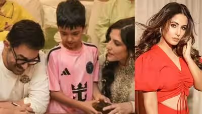 Aamir Khan: Hina Khan reacts to the criticism around Aamir Khan’s third marriage with Gauri Spratt: ‘It isn’t considered very good in our society..marriage after marriage after marriage, even divorce’ | Hindi Movie News Aamir Khan: Hina Khan reacts to the criticism around Aamir Khan’s third marriage with Gauri Spratt: ‘It isn’t considered very good in our society..marriage after marriage after marriage, even divorce’ | Hindi Movie News