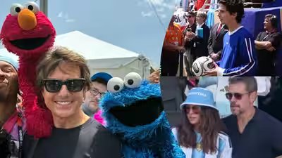 World Cup Final: Matt Damon, Tom Cruise, Jay-Z, Beyonce and Timothee Chalamet and other Hollywood stars attend Argentina vs Spain match | World Cup Final: Matt Damon, Tom Cruise, Jay-Z, Beyonce and Timothee Chalamet and other Hollywood stars attend Argentina vs Spain match |