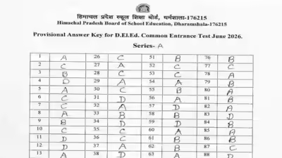 HPBOSE DElEd CET answer key 2026 released at hpbose.org: Direct link to download, objection details here HPBOSE DElEd CET answer key 2026 released at hpbose.org: Direct link to download, objection details here