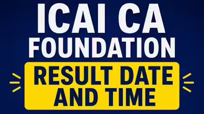 ICAI CA Foundation May 2026 result today at 11 am; check scorecard, qualifying marks and steps to download ICAI CA Foundation May 2026 result today at 11 am; check scorecard, qualifying marks and steps to download