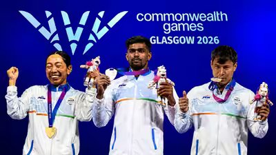 Commonwealth Games 2026 Day 4: Mirabai Chanu completes golden hat-trick as India adds 3 more medals in Glasgow | Commonwealth Games News Commonwealth Games 2026 Day 4: Mirabai Chanu completes golden hat-trick as India adds 3 more medals in Glasgow | Commonwealth Games News