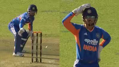 ‘My bad’: Ishan Kishan’s hilarious run-out blunder goes viral; India star laughs it off — WATCH | Cricket News ‘My bad’: Ishan Kishan’s hilarious run-out blunder goes viral; India star laughs it off — WATCH | Cricket News
