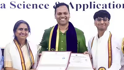 Meet the 45-year-old mother and her 21-year-old son who graduated from IIT Madras together Meet the 45-year-old mother and her 21-year-old son who graduated from IIT Madras together