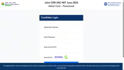 Joint CSIR UGC NET June 2026 admit card out at csirnet.nta.nic.in: Direct link to download hall ticket here Joint CSIR UGC NET June 2026 admit card out at csirnet.nta.nic.in: Direct link to download hall ticket here