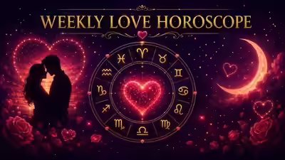 Weekly Love Horoscope Predictions, July 05 to July 11, 2026: Your zodiac love forecast for this week Weekly Love Horoscope Predictions, July 05 to July 11, 2026: Your zodiac love forecast for this week
