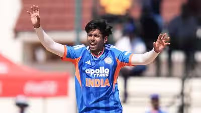 Mayank Yadav scripts a rare record with first-ball wicket in IND vs ZIM Harare T20I | Cricket News Mayank Yadav scripts a rare record with first-ball wicket in IND vs ZIM Harare T20I | Cricket News