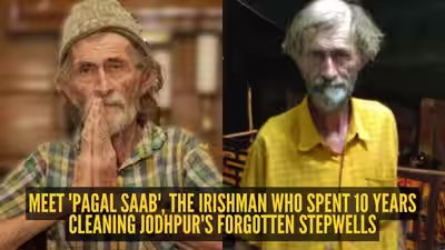 Meet ‘Pagal Saab’: The 80-year-old Irishman Anand Mahindra saluted for cleaning Jodhpur’s forgotten stepwells Meet ‘Pagal Saab’: The 80-year-old Irishman Anand Mahindra saluted for cleaning Jodhpur’s forgotten stepwells