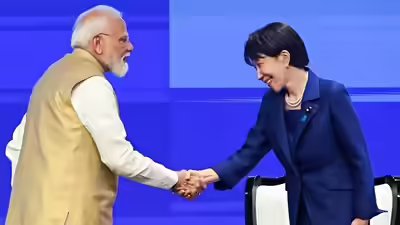 Japan’s Rs 1 trillion investment push in India: PM Modi and Japanese PM Sanae Takaichi unveil initiatives to boost ties Japan’s Rs 1 trillion investment push in India: PM Modi and Japanese PM Sanae Takaichi unveil initiatives to boost ties