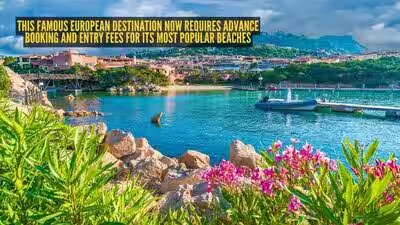 Sardinia: This famous European destination now requires advance booking and entry fees for its most popular beaches Sardinia: This famous European destination now requires advance booking and entry fees for its most popular beaches